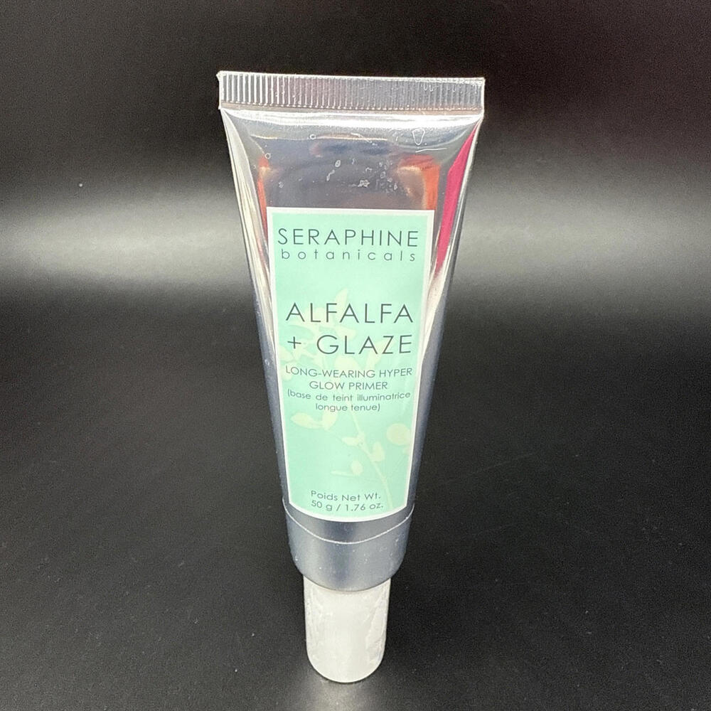 SERAPHINE BOTANICALS Alfalfa + Glaze - Long-Wearing Hyper Glow Primer New M12